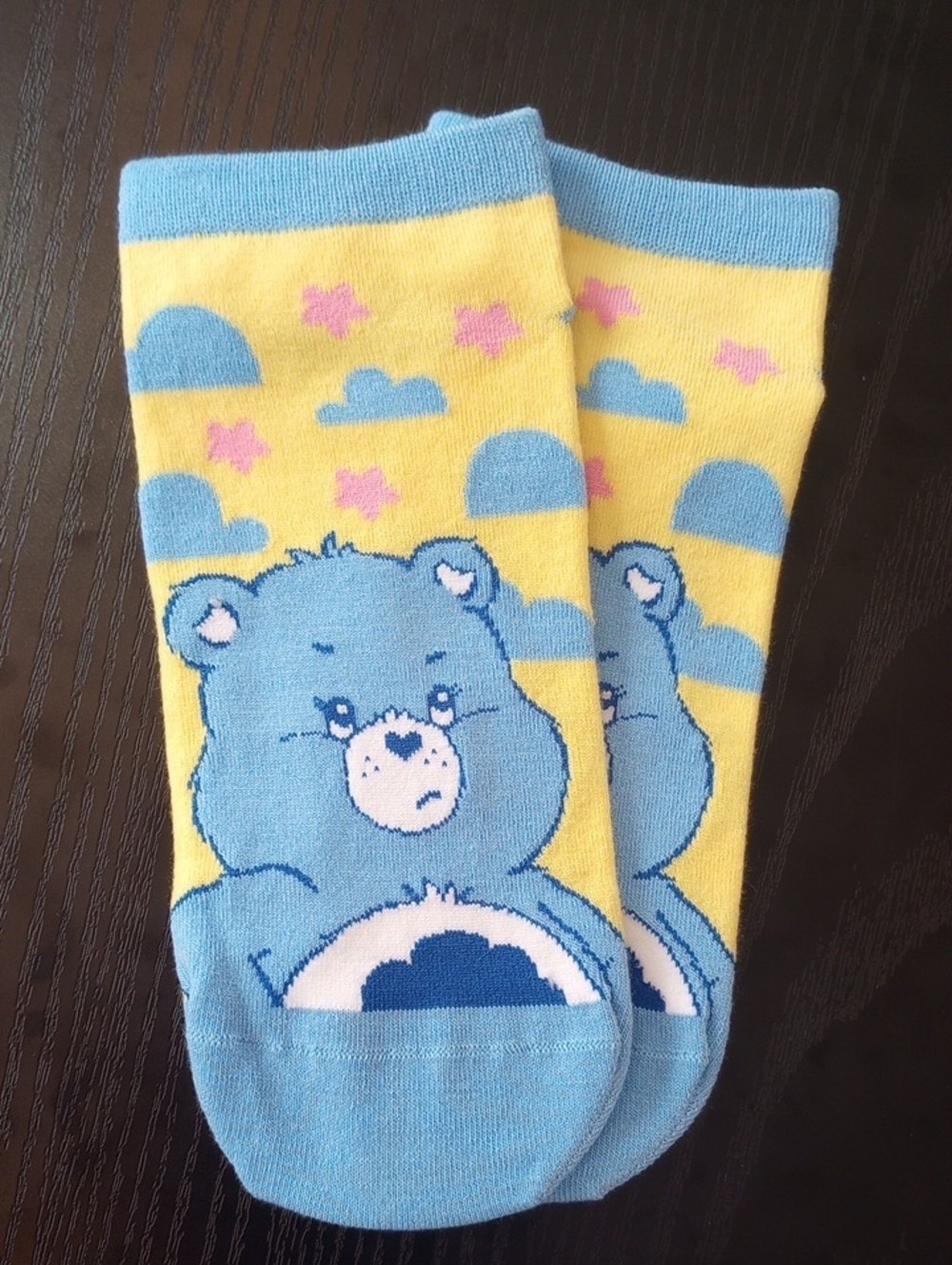 Playful Blue Bear Care Bears Crew Ankle Socks